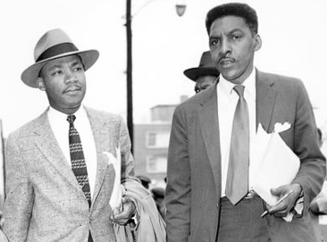 Bayard Rustin & Dr. Martin Luther King Jr.
