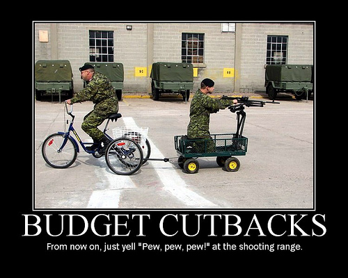 Army budget cuts