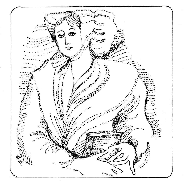 Woman with a book