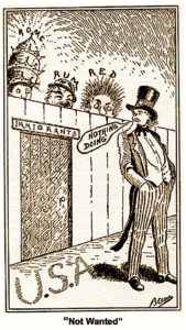 cartoon-wall-to-stop-immigration-kkk-1920s-pro-kkk-anti-immigrant-1928-copy