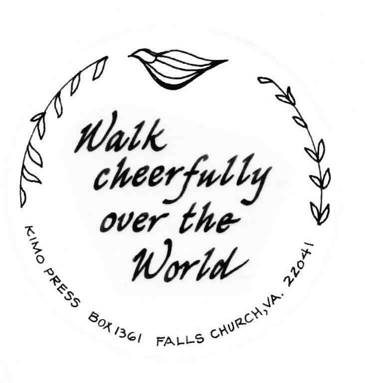 Walk Cheerfully.