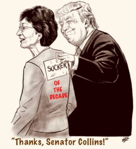 Cartoon: Collins Big Sucker on SCOTUS