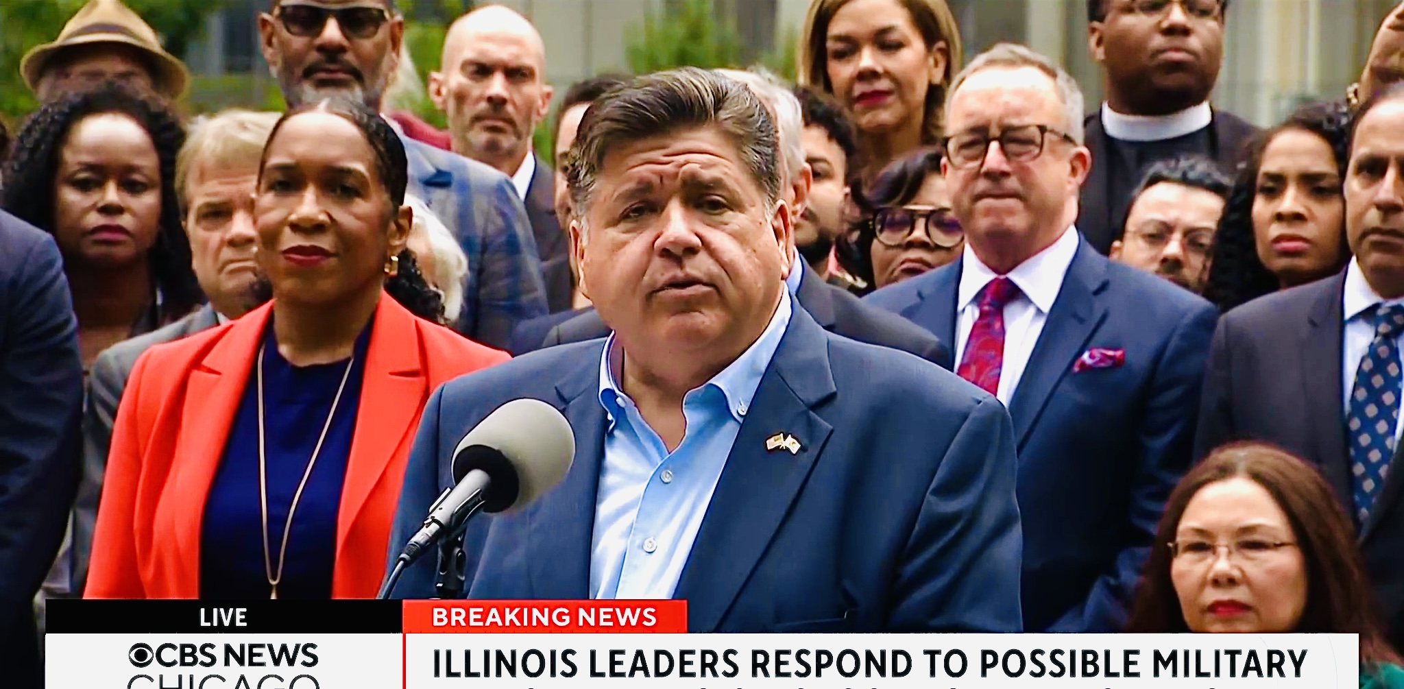 Pritzker Throws Down: “I say, Mr. President, do not come to Chicago ...