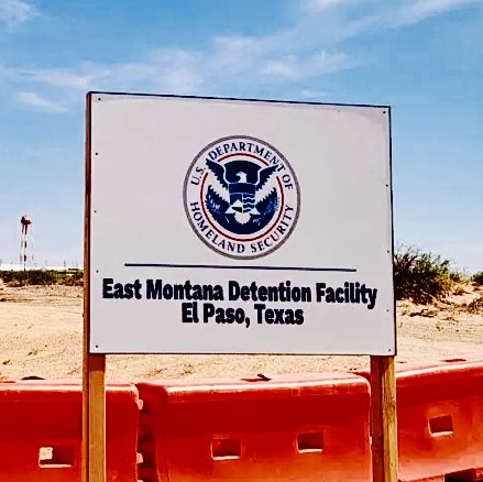 El Paso Camp Sign - Montana